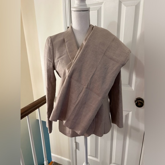 HOST PICK 🎉💕🎊9/21 J. Crew Hayden Linen Blend Kickout Crop Pants NWT! - Picture 3 of 11